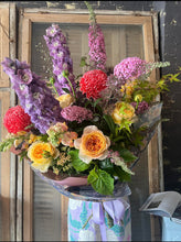 Load image into Gallery viewer, Bright Daily Arrangement in a vase or ceramic pot