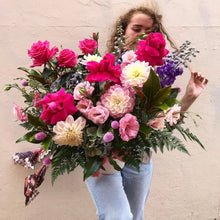 Load image into Gallery viewer, Bright Daily Arrangement in a vase or ceramic pot