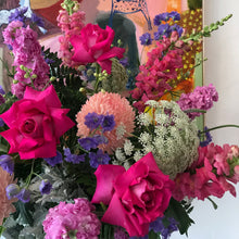 Load image into Gallery viewer, Bright Daily Arrangement in a vase or ceramic pot