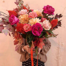 Load image into Gallery viewer, Bright Daily Arrangement in a vase or ceramic pot