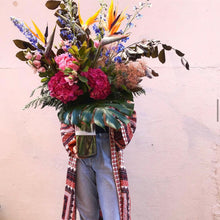 Load image into Gallery viewer, Bright Daily Arrangement in a vase or ceramic pot