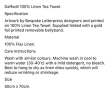 Load image into Gallery viewer, Bespoke Press Linen Tea Towel
